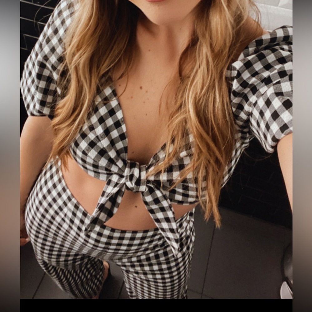 matching gingham set - Picture 2 of 5